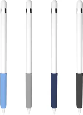 -grip1-4p -2g4p-1m 4 Pcs Grip Holder Compatible With Apple Pencil 1st Generation Premium Silicone