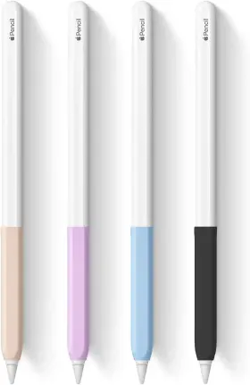 -grip2-4p 313095829877 4 Pack Ergonomic Grips Designed For Apple Pencil 2nd Generation Silicone Grip S