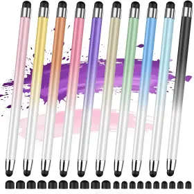Acempire 607604685413 Stylus 10 Pcs 2-in-1 Pen For Touch Screen High Precision And Sensi
