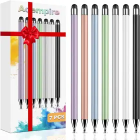 B0ff51214s Acempire 7-piece 2-in-1 Touch Screen Stylus Pen Set High Precision And Sensitivity