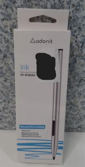 Adonit 847663022617 099 Fine Point Ink Stylus Silver For Micosoft Surface Etc New