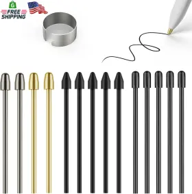 Ahbteym 445035549514 Marker Stylus Tips For Remarkable 2 Pen With Nibs Removal Tool Metal Replac