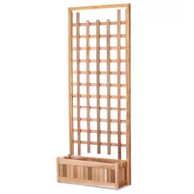 Pl30-t All Things Cedar 2 Pc. Planter With Trellis Screen