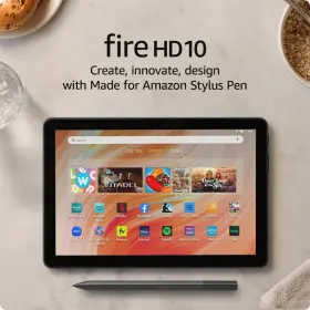 Amazon 313051441464 Fire Hd 10 Tablet And Stylus Pen Creativity Bundle Unleash Your Inner Ar
