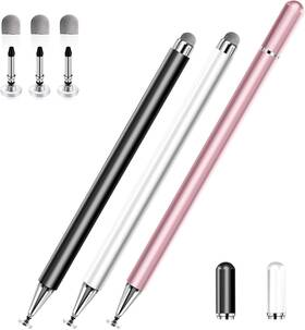 Ambervec Inc. 313023658609 Stylus Pens For Touch Screens 2 In 1 High Precision Universal Pen Ip