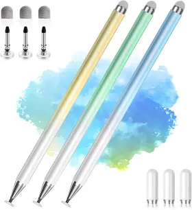Av-001 Ambervec Inc. Stylus Pens For Touch Screens 2 In 1 High Precision Universal Pen Ip