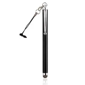 Ampen 854077003316 Hybrid Stylus Pen - Interchangeable Tip Touchscreen Black
