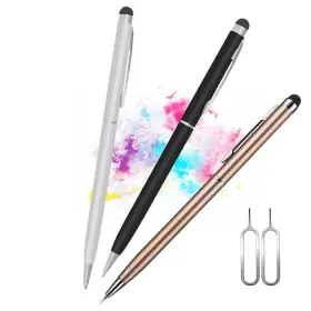 Screens-2 Anrachel 725388393512 Capacitive Stylus Pens For Touch In 1 Stylists Universal