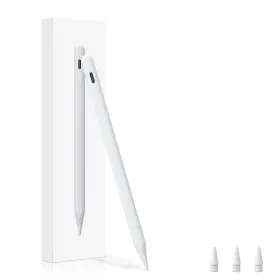 2151881051 Anyqoo Stylus Pen For Ipad 11th Generation 15h Working Time Tilt Sensitivity White