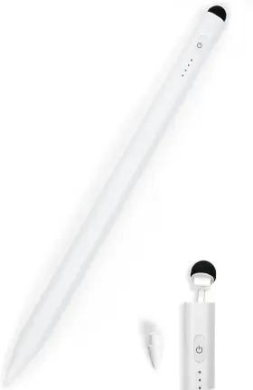 Aplfan 445014746767 Dual Tip Pencil For Ipad 2018-2026 Hidden-port Stylus With All-day Battery Til