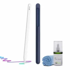 Appaccmu8f2ama-de Apple Ag3 2 Pencil 2nd Generation With Midnight Blue Case Bundle