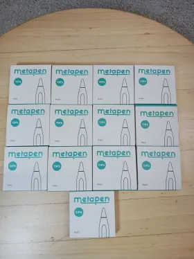 Me-tip101 Apple Metapen Lot Of 13 Pencil Tips 4-pack White Stylus Nibs New