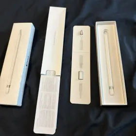 Mk0c2 Apple Pencil Active Stylus White For Ipad Lightning Connector
