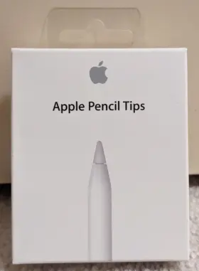 Mlun2ama Apple Genuine Pencil Stylus Tips - 4 Pack Open Box