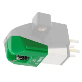 At-vmn95e Audio-technica 042005201365 Elliptical Replacement Turntable Stylus - Green Fast