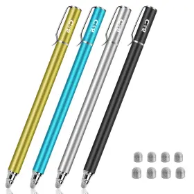 Bargains Depot 633879351142 Universal Stylus Pens For Touch Screens - New 5mm High-sensivity Dual Fiber T