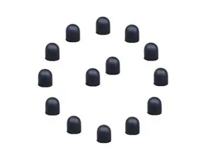 Bargains Depot 752454977642 15pcs 0.24 Inch Dia Soft Replacement Rubber Tips Please Note These