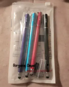 X0021587wb Bargains Depot High Sensitivity Stylus Universal Touch Screen Pens Pack Of 4