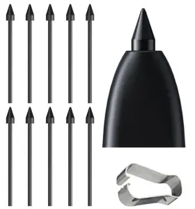 J-j-j-s9 Befzygwk 10 Pcs Galaxy Tab S9 S Pen Soft Tips/nibs S9/s9 /s9 Ultra/s9 Fe Black