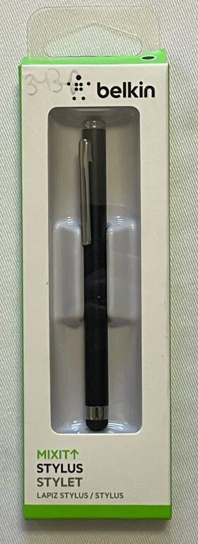 Belkin F5l097btblk Mixit Stylus Pen For Tablets Black New Open Box