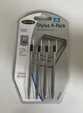F8p0300 Belkin Stylus 4-pack For Palm Tungsten E Series Handhelds