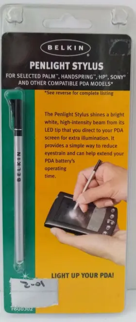 F8u0302 Belkin Palm Handspring Hp Sony Toshiba Samsung Penlight Stylus Nos