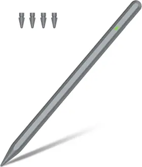 A10p Bonzata Stylus Pen For Ipad Apple Pencil With Palm Rejection&tilt Sensitivity Grey