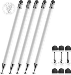 Bopomofo 313099570591 Stylus 5 Pcs 2-in-1 Pen For Touchscreen High Precision And S