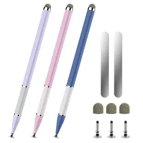 A68-3 Bopomofo A68-3/fzl Stylus Pen For Touchscreen 3 Pcs 2-in-1 Magnetic Pink/purple/blue