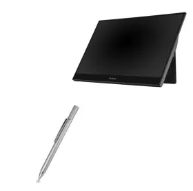 Bw-1199-46743-8805 Boxwave Finetouch Capacitive Stylus Compatible With Viewsonic Metallic Silver