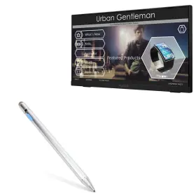 Bw-1434-16748-10305 Boxwave Stylus Pen Planar Helium Pct2235 Accupoint Active Ultra Fine Tip Metallic Silver