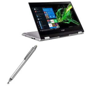 Bw-1975-19812-11761 Boxwave Stylus Pen Compatible With Acer Spin 3 Sp314-53n - Metallic Silver
