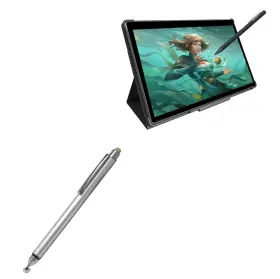 Bw-1975-37117-11761 Boxwave Stylus Pen Compatible With Simbans Picassotab Xl Metallic Silver