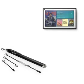Bw-750-29857-5181 Boxwave Stylus Pen Compatible With Amazon Echo Show 15 - Evertouch Jet Black