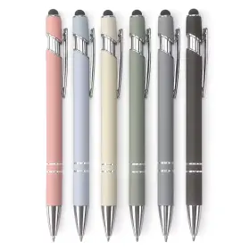 Bo10060606 Bribobo Ballpoint Pen 2-in-1 Stylus Retractable With Tip