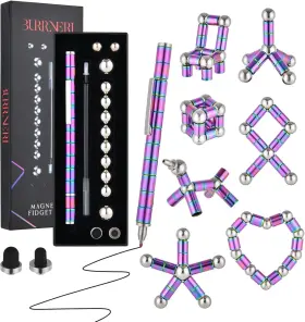 Cxb-2 Burrneri Magnetic Fidget Pen For Teenage Boys Decompression Magnet Fid
