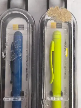 Iw3123 Case Logic Nib Ss Ink Pen And Stylus With Extra Tips For Touch Screens X 2