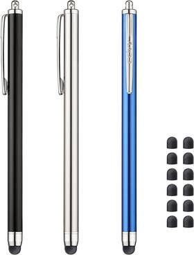 Ccivv 313031922976 3 Pcs Stylus Pens For Touch Screens 0.24 Inch Tip Series 12 Extra Replaceable