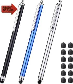 43235-63618 Ccivv 3 Pcs Stylus Pens For Touch Screens 0.24-inch Tip Series 12 Extra Rep