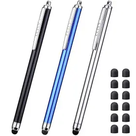 Ccivv 704298060783 3 Pcs Stylus Pens For Touch Screens 0.24 Inch Tip Series 12 Extra Replacea