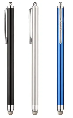 Ccivv 704298060967 Stylus 3 Pcs Mesh Fiber Tip Pens For Touch Screen Devices 6 Extra