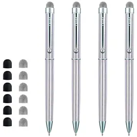 Chaoq 762360007371 Mesh Stylus Ballpoint Pens Black Ink For Ipad Iphone Kindle Fire All Cap