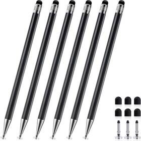 Chaoq C3082 2-in-1 Stylus Pen For Touchscreen 6pcs High Sensitivity And Precision Stylus