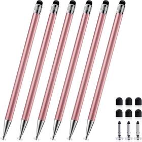 Chaoq C3085 2in1 Stylus Pen For Touchscreen 6pcs High Sensitivity And Precision P