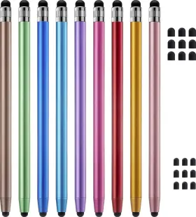 C3099 Chaoq 9 Pcs Stylus Pen Universal Touchscreen For Apple Ipad Iphone Android