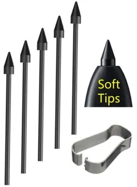Clotgiaal 798623525818 5pcs Soft Tips Oem Tab S8 Nibs 0.7mm Replacement For Samsung Galaxy