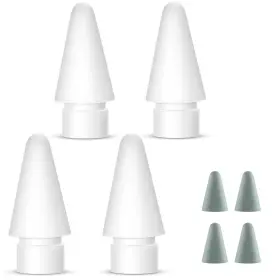 Coteck 790832994607 Replacement Tips Compatible With Apple Pencil 1st And 2nd Generation 4 Pack P