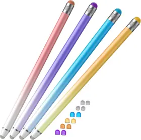 Cpkeon 445006488408 Stylus Pens For Touch Screens 4 Pcs Sensitivity Capacitive 2 In 1 Touc