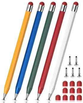 A33-5 Daxingxing A33-5/lm 5 Pcs Stylus Pen For Touchscreen Octagonal Retro Design High Preci
