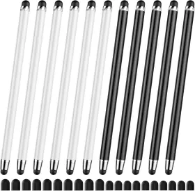 C10-2 Daxingxing 10 Pcs Stylus Pen For Touchscreen 5pcs White And Black